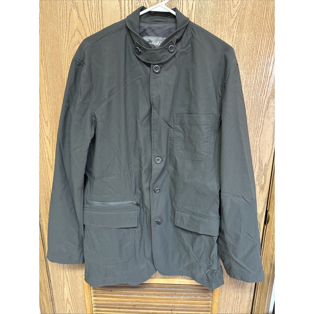 Eddie Bauer Jacket Men 46 Gray Travex Ultimate Voyager II Travel Blazer Pockets